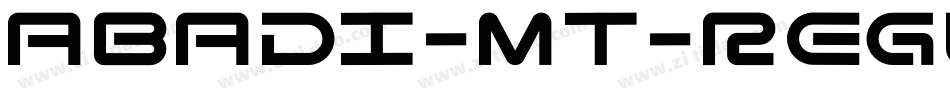 Abadi-MT-Regular字体转换