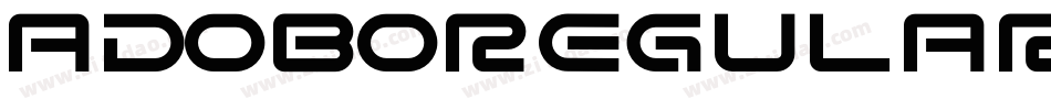 AdoboRegular-Px2Z字体转换