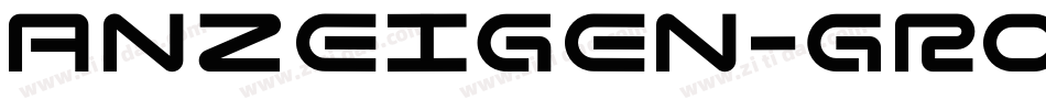 Anzeigen-Grotesk-D-Regular字体转换
