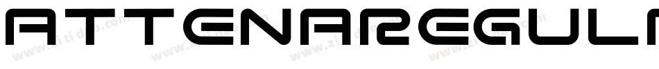 AttenaRegular字体转换