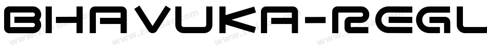Bhavuka-Regular字体转换