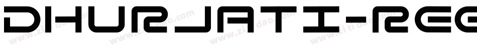 Dhurjati-Regular字体转换