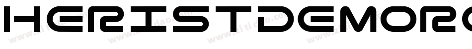 HeristDEMORegular字体转换