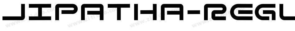 Jipatha-Regular字体转换