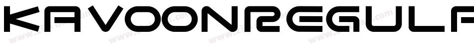 KavoonRegular-Dp7E字体转换