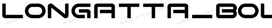 Longatta_bold-Regular字体转换