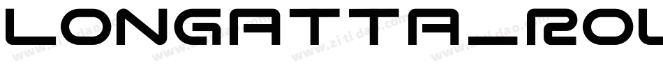 Longatta_rounded_bold-Regular字体转换