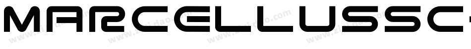 MarcellusSC-Regular字体转换