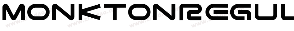 MonktonRegular字体转换