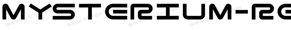 Mysterium-Regular字体转换