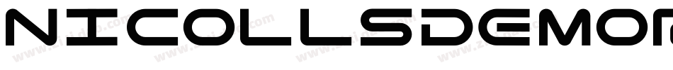 NICOLLSDEMORegular字体转换