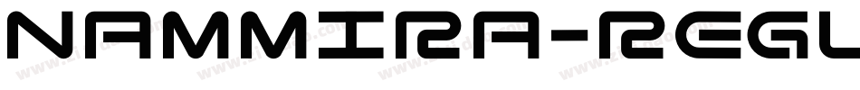 Nammira-Regular字体转换
