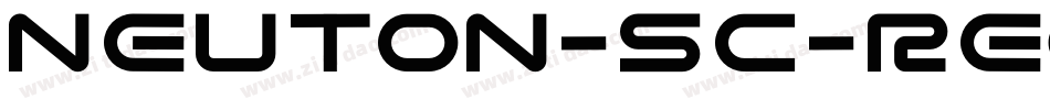 Neuton-SC-Regular字体转换