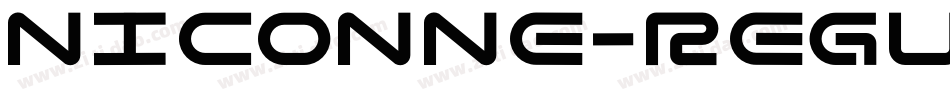 Niconne-Regular字体转换