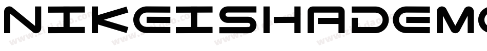 NikeishaDEMORegular字体转换