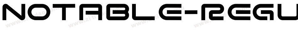 Notable-Regular字体转换