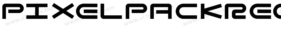 PixelpackRegular字体转换
