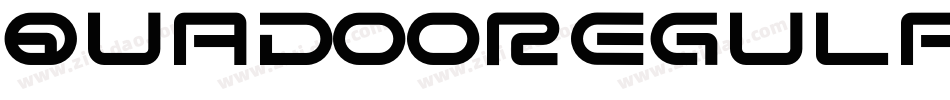 QuadooRegular-Lx9G字体转换