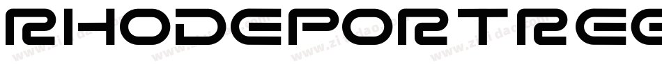 RhodeportRegularDemo-K7WAA字体转换