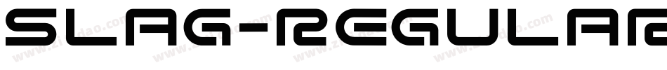 Slag-Regular字体转换
