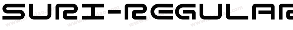 Suri-Regular字体转换