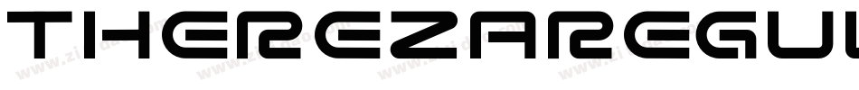 TherezaRegular字体转换