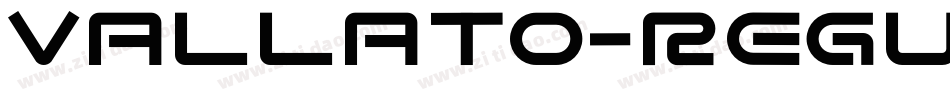Vallato-Regular字体转换