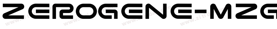 Zerogene-mZgj字体转换