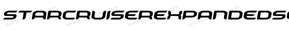 StarcruiserExpandedSemiItalic-gKeY字体转换 StarcruiserExpandedSemiItalic-gKeY字体转换