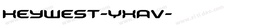 KeyWest-YXav字体转换