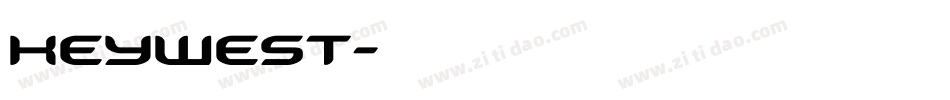 KeyWest字体转换