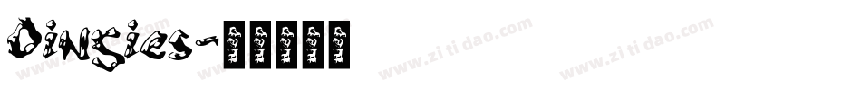 Dingies字体转换