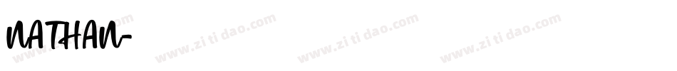 NATHAN字体转换
