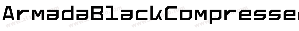 ArmadaBlackCompressed字体转换