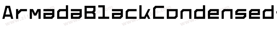 ArmadaBlackCondensed字体转换