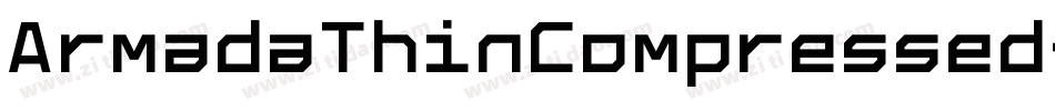 ArmadaThinCompressed字体转换