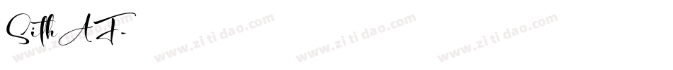 SithAF字体转换