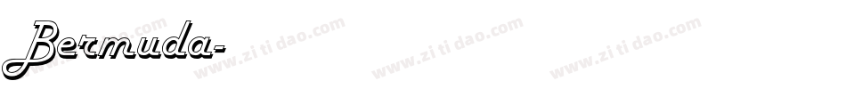 Bermuda字体转换