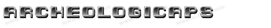 Archeologicaps字体转换