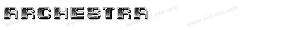 Archestra字体转换