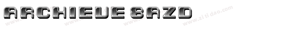 Archieve-8AZD字体转换
