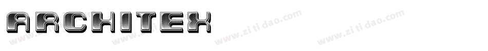 architex字体转换