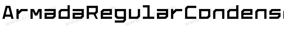 ArmadaRegularCondensed字体转换