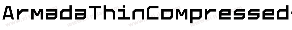 ArmadaThinCompressed字体转换