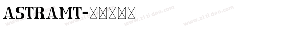 ASTRAMT字体转换