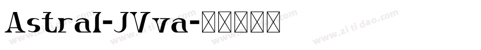 Astral-JVva字体转换