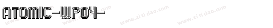 Atomic-WpO4字体转换