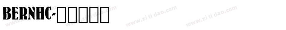 BERNHC字体转换