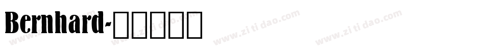 Bernhard字体转换
