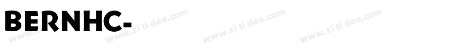 BERNHC字体转换